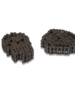 Double roller chain 87 links + chain joint DIN 8187